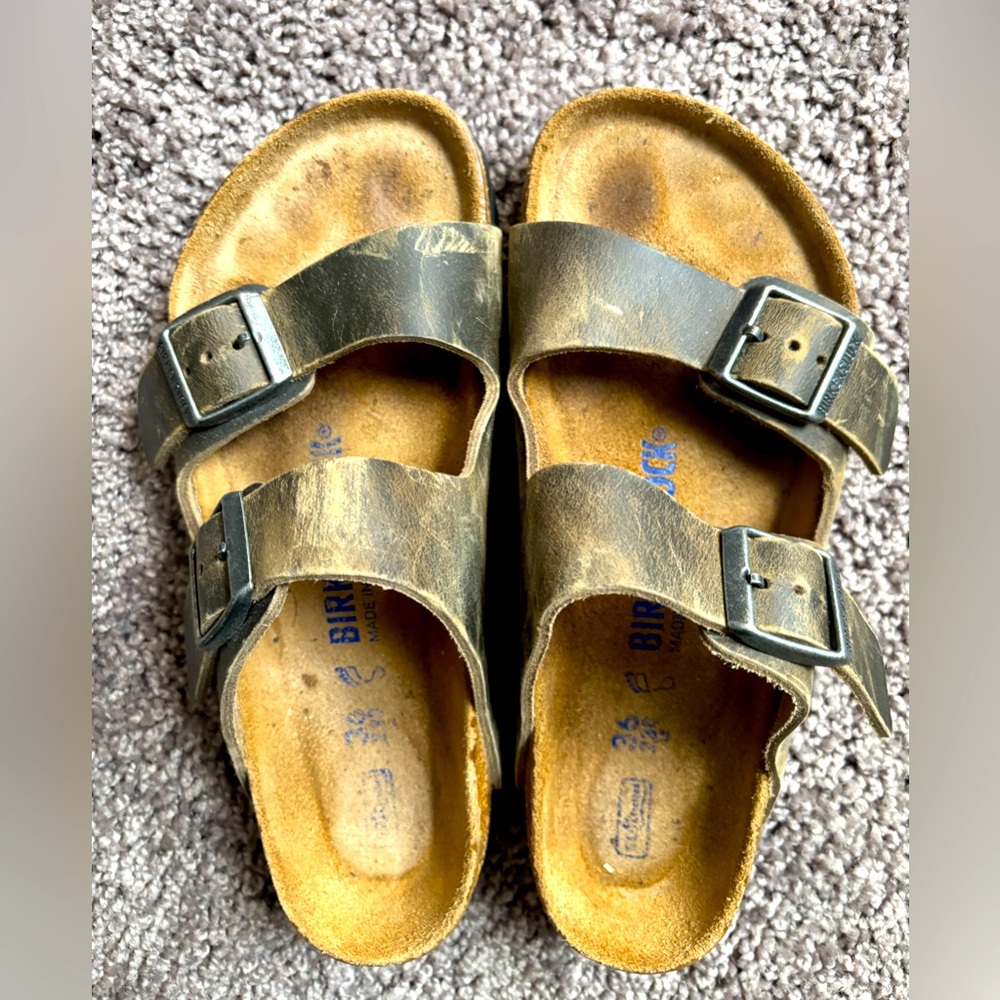 Birkenstock Arizona Sandals Soft footbed sz 36